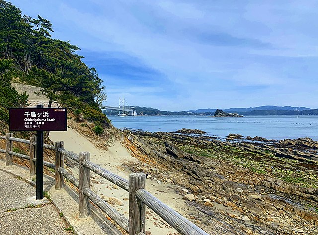 千鳥ヶ浜 (徳島県)(Plage des Grues): Échos de Sable et de Mer