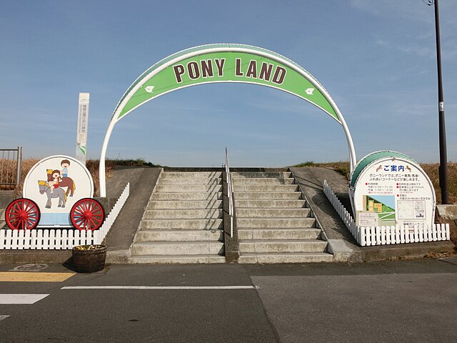 篠崎ポニーランド (Poney de la Sérénité): "Rêves Équestres sous le Ciel Japonais"