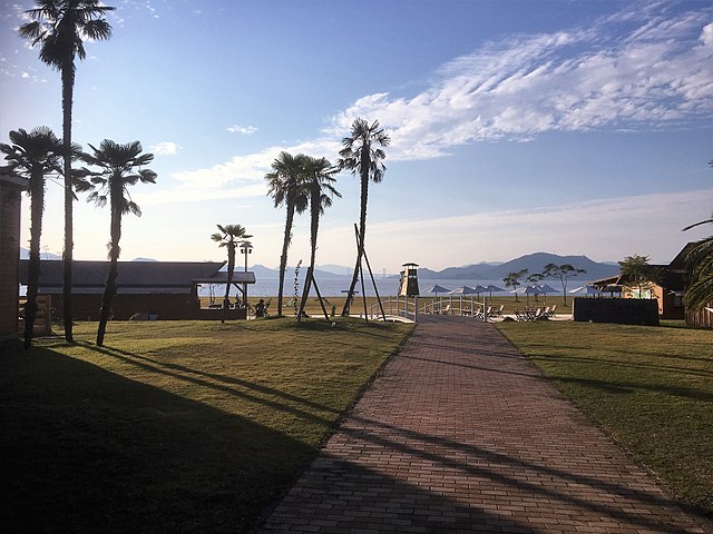 シーパーク大浜(Parc Marin de Ōhama) : "Échos des Vagues Émeraude"